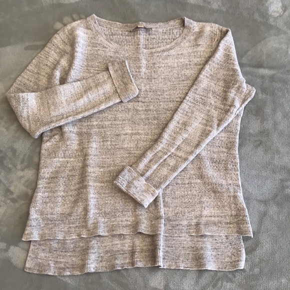LOFT hi-low sweater - Picture 2 of 3